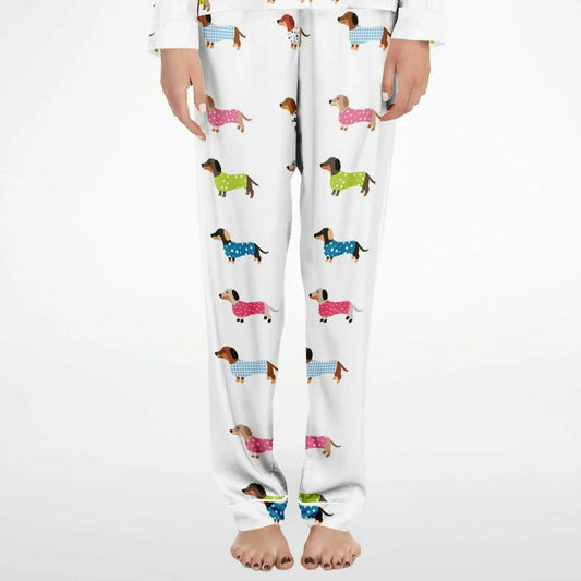 Women's Dachshund Satin Pajamas Subliminator