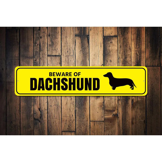 Dachshund Danger Sign Orchid Eurybia