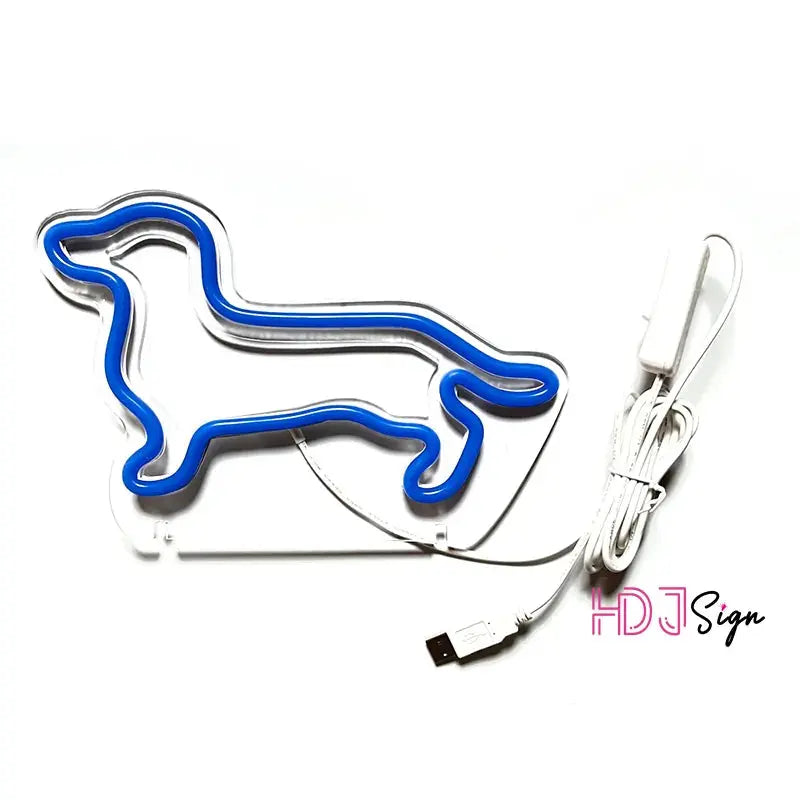 Dachshund Neon Light LED Doxie Dreams Boutique