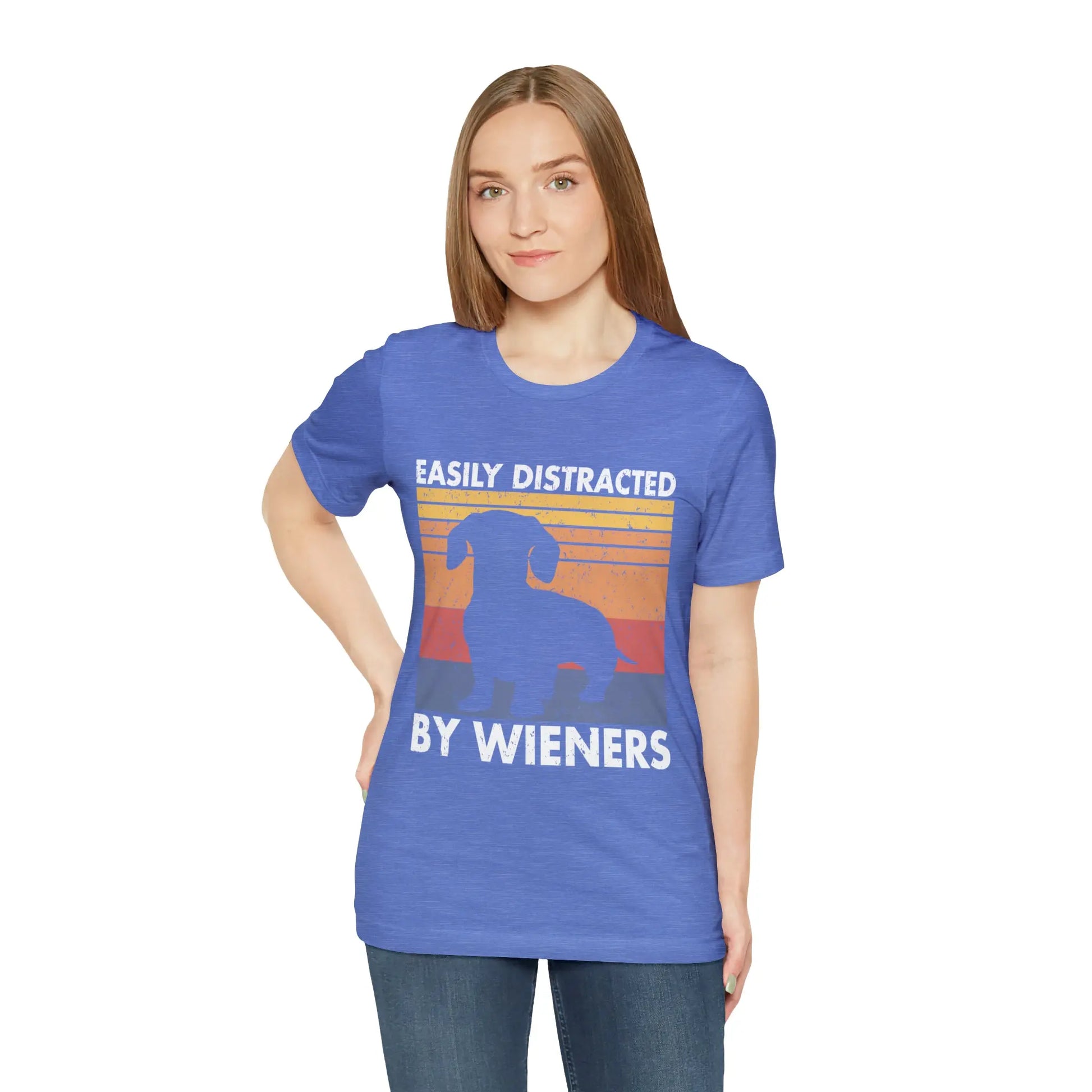 Easily Distracted by Wieners T-shirt Printify