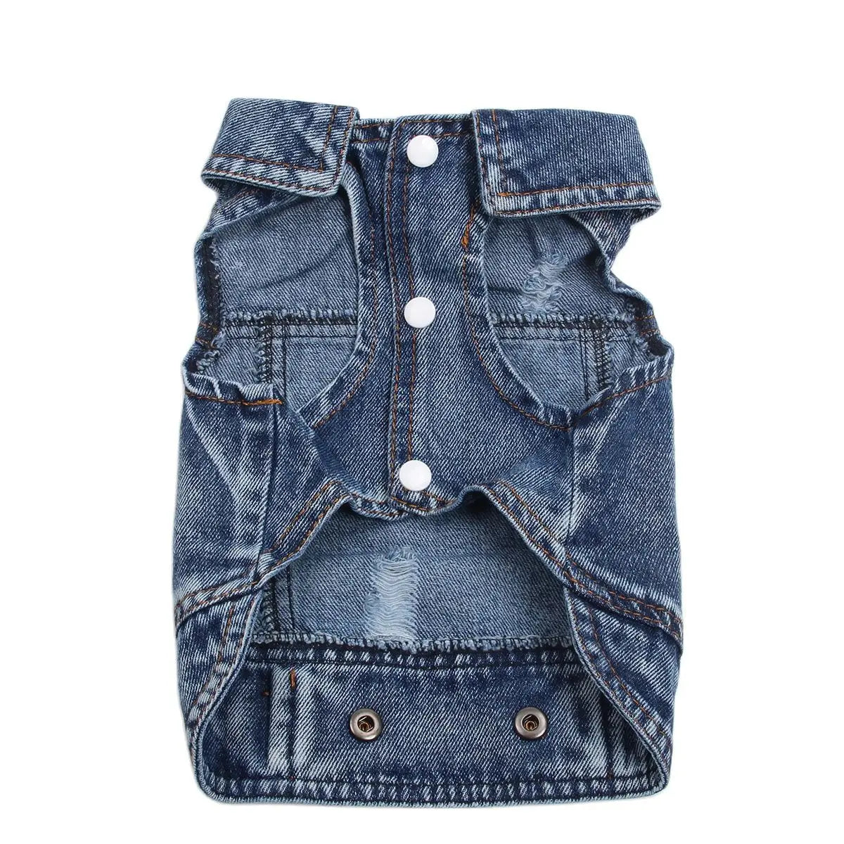 Pets Dogs Jeans Jacket 2 Holes Design Blue Denim Coat Vest Cat Puppy AliExpress