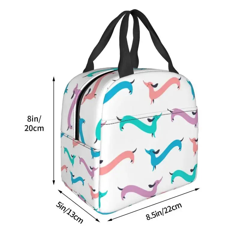 Sausage Dog Lovers Insulated Lunch Bag Ali express